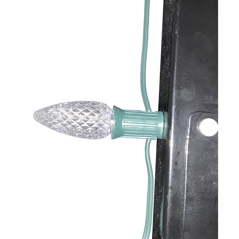 HOLIDAY BRIGHT LIGHTS - Holiday Bright Lights C9 String Socket Light Cord on Reel 500 ft. [ACC9MS500GC12A]