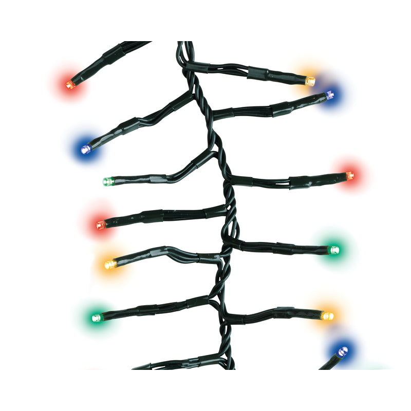 CELEBRATIONS - Celebrations LED Rice Cluster Multicolored 200 ct String Christmas Lights 6.6 ft.