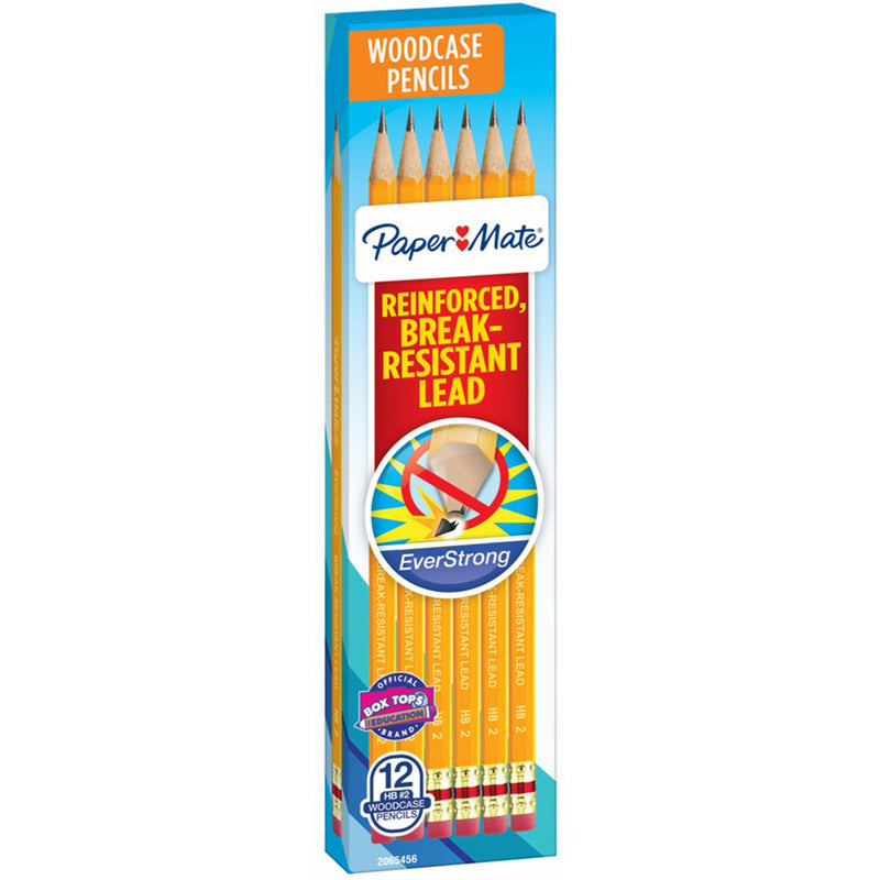 PAPER MATE - Paper Mate #2HB Wood Pencil 12 pk - Case of 6