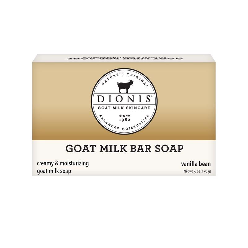 DIONIS - Dionis Goat Milk Vanilla Bean Scent Soap Bar 6 oz 1 pk