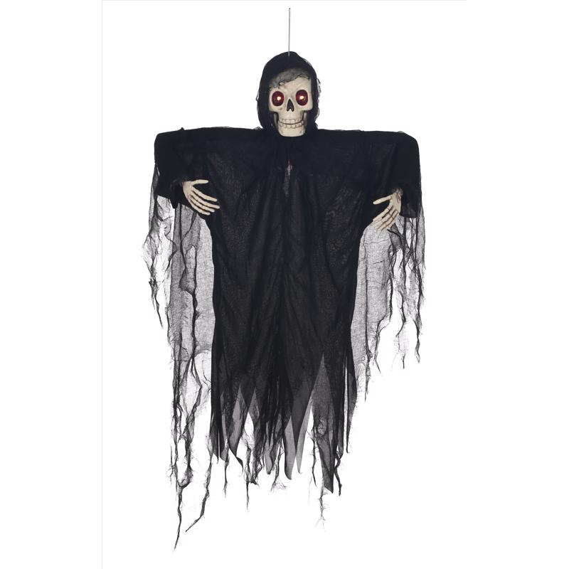 SEASONS USA - Seasons 39 in. Prelit Hanging Talking Ghoul Halloween Decor