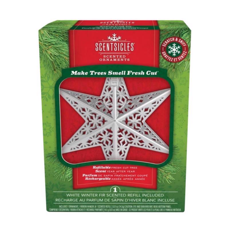 SCENTSICLES - Scentsicles White Star Ornament