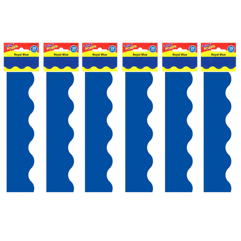 TREND - Royal Blue Terrific Trimmers®, 39 Feet Per Pack, 6 Packs