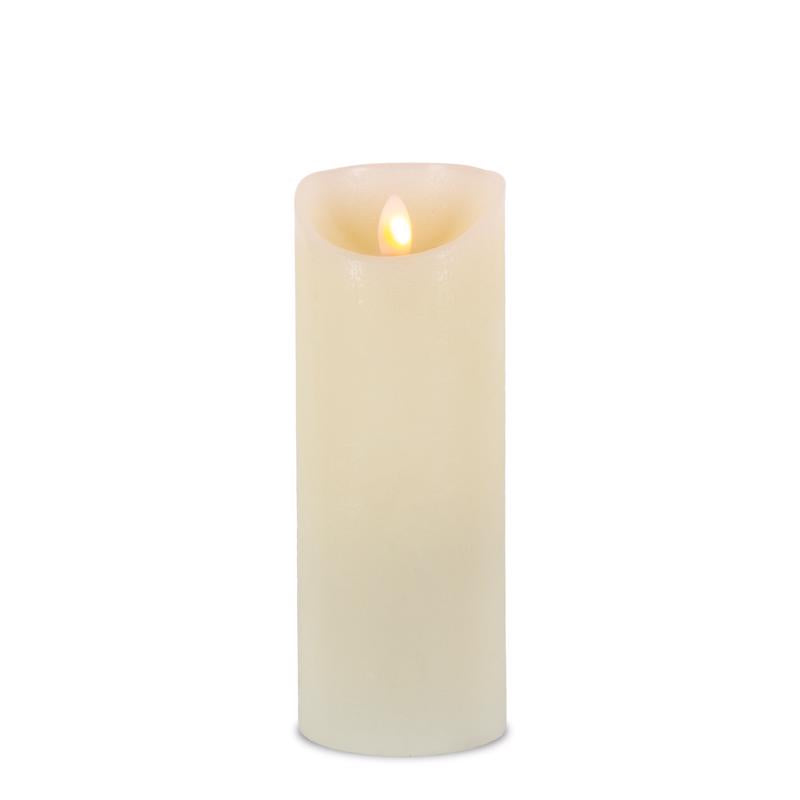 GERSON - Gerson LED Bisque Aurora Flame Candle 8 in. - Case of 6