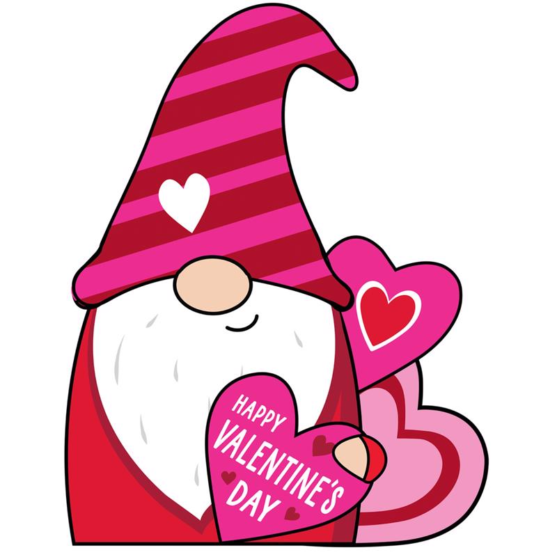 IG DESIGN - IG Design Valentine's Day Shimmer Decoration 1 pc - Case of 6 [IG171237D]