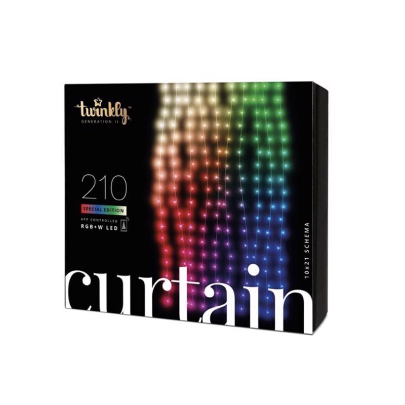 HOLIDAY BRIGHT LIGHTS - Holiday Bright Lights Twinkly LED Mini Multicolored 210 ct String Christmas Lights