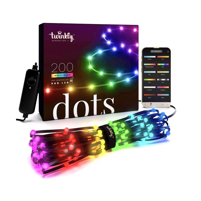 HOLIDAY BRIGHT LIGHTS - Holiday Bright Lights Twinkly LED Mini Multicolored 60 ct String Christmas Lights 9.8 ft.