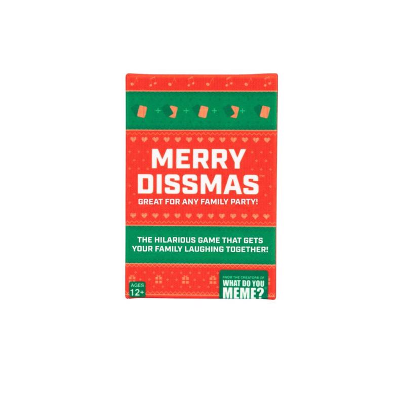 WHAT DO YOU MEME - What Do You Meme Merry Dissmas Holiday Party Game Multicolored 266 pc