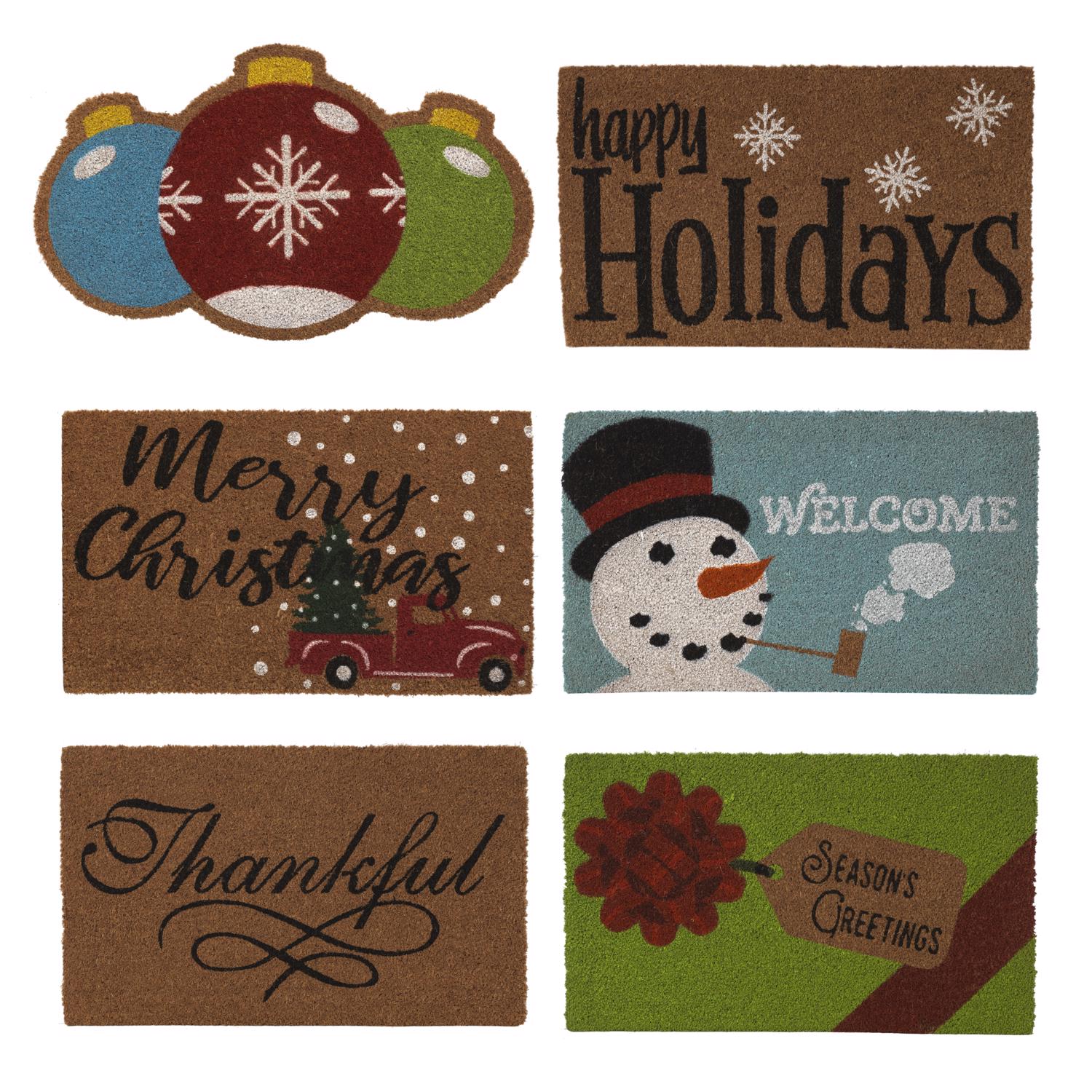 Gerson Christmas Doormat 1 pc - Case of 12