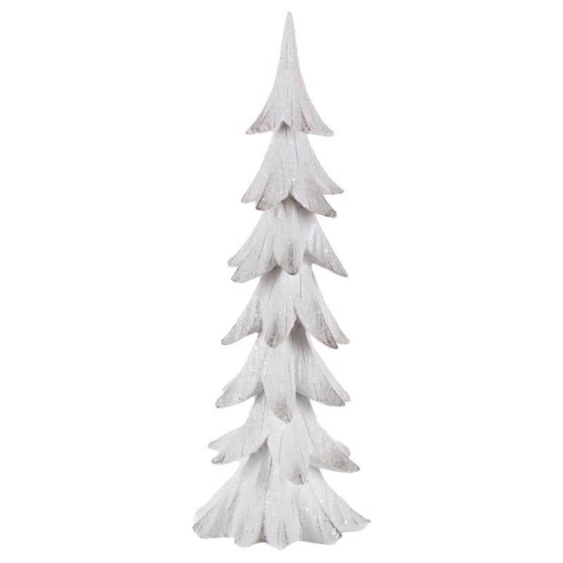 GERSON - Gerson White Holiday Christmas Tree Table Decor 23.82 in. - Case of 4
