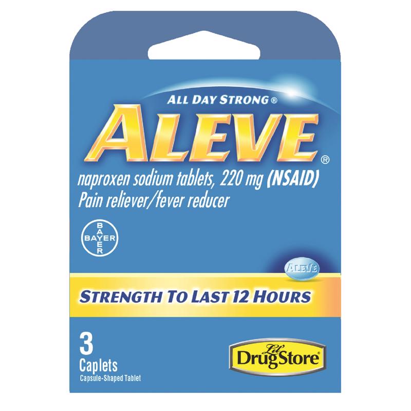 ALEVE - Aleve Drug Store Blue Pain Reliever/Fever Reducer - Case of 6