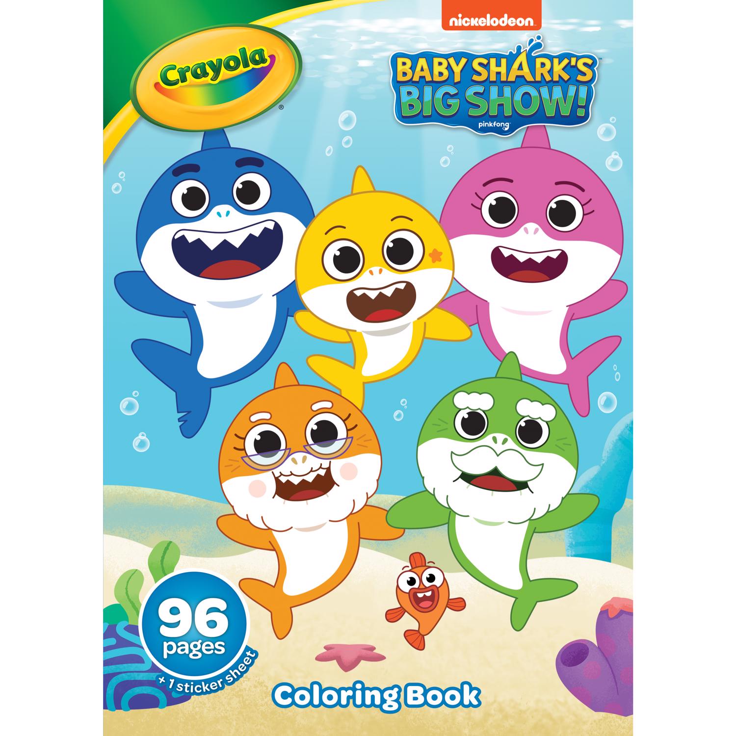 Crayola Baby Shark Baby Shark Coloring Book - Case of 24