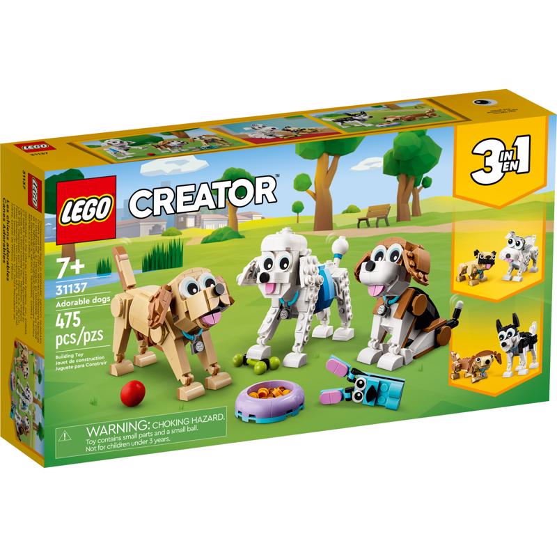 LEGO - LEGO Creator Adorable Dogs Plastic Multicolored 475 pc