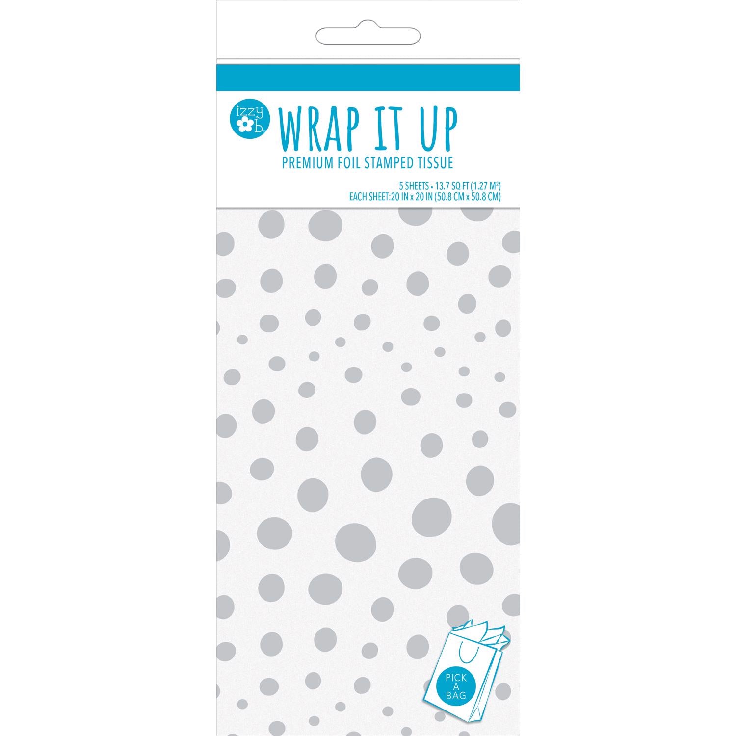 Paper Images Silver Fuchsia Tissue Paper - Case of 6