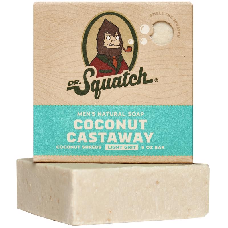 DR. SQUATCH - Dr. Squatch Coconut Castaway Scent Soap Bar 5 oz 1 pk