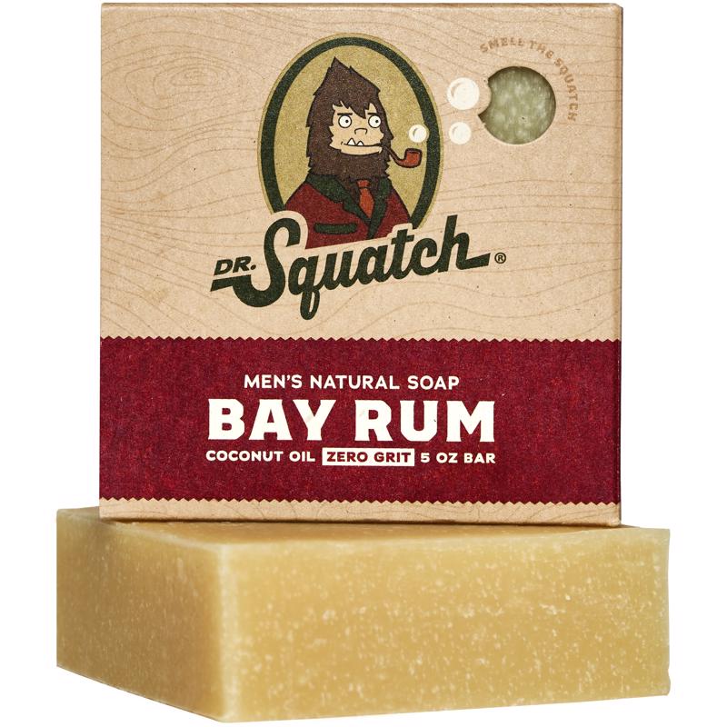 DR. SQUATCH - Dr. Squatch Bay Rum Scent Bar Soap 5 oz 1 pk