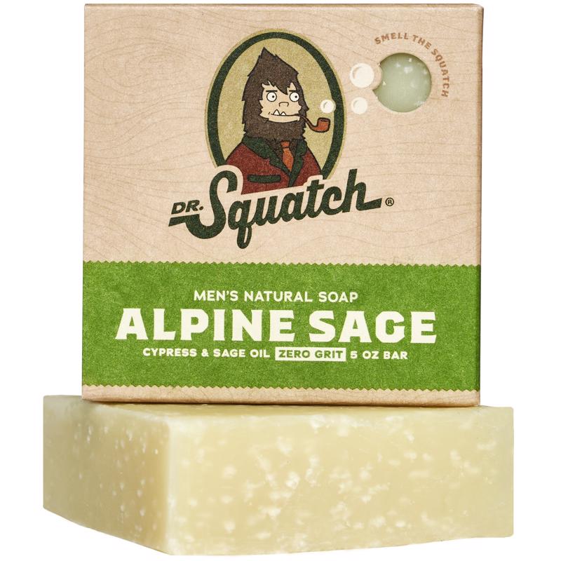 DR. SQUATCH - Dr. Squatch Alpine Sage Scent Bar Soap 5 oz 1 pk