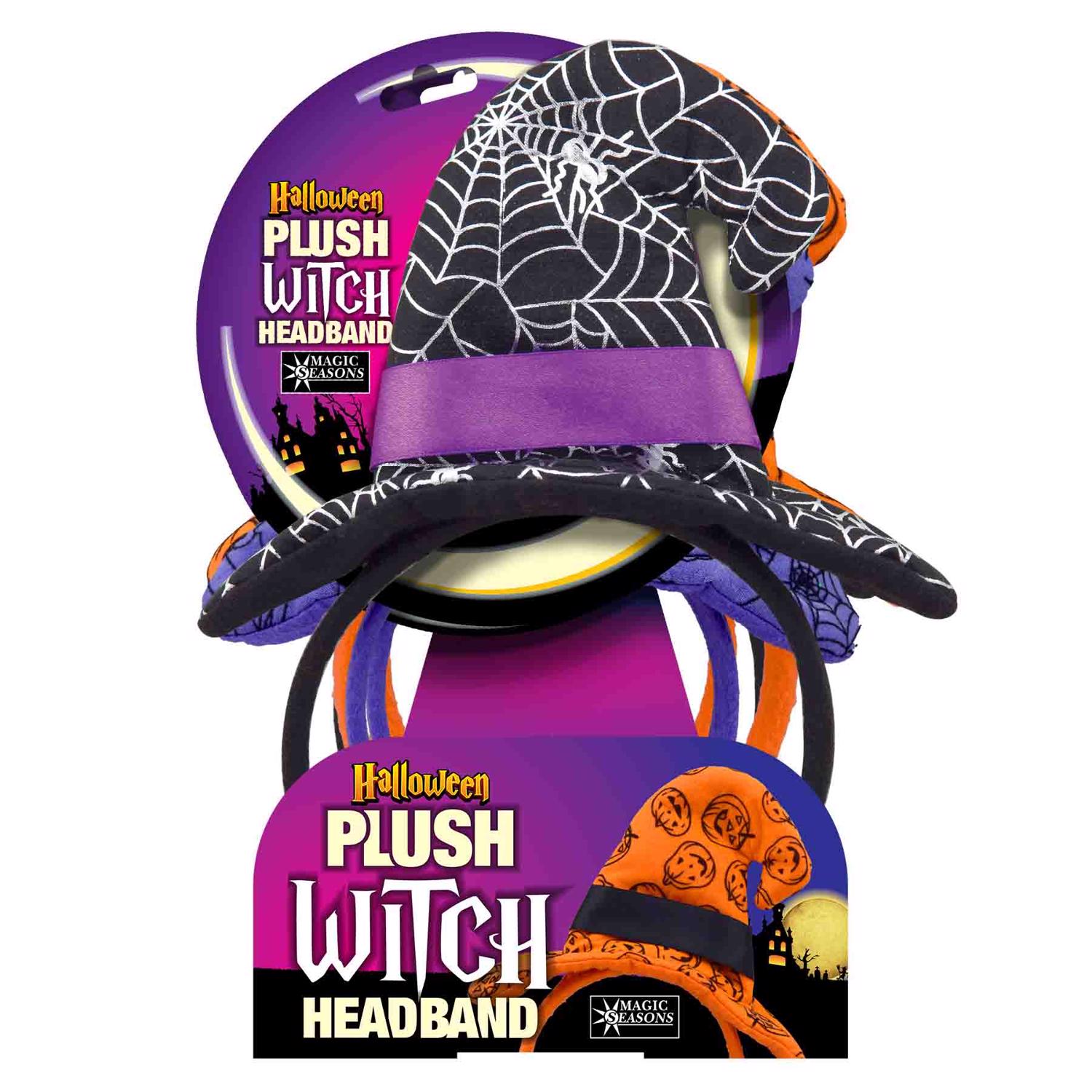 Shawshank LEDz Plush Witch Headband 1 pk - Case of 8