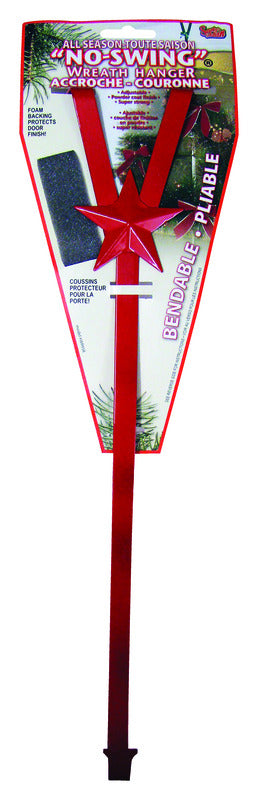CHRISTMAS MOUNTAINS - Christmas Mountains No Swing Wreath Hanger 1 pk - Case of 12 [36361]