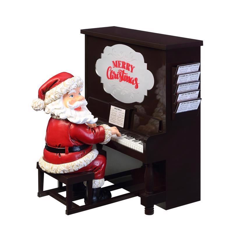 MR. CHRISTMAS - Mr. Christmas Sing-A-Long Santa Animated Decor 10 in.