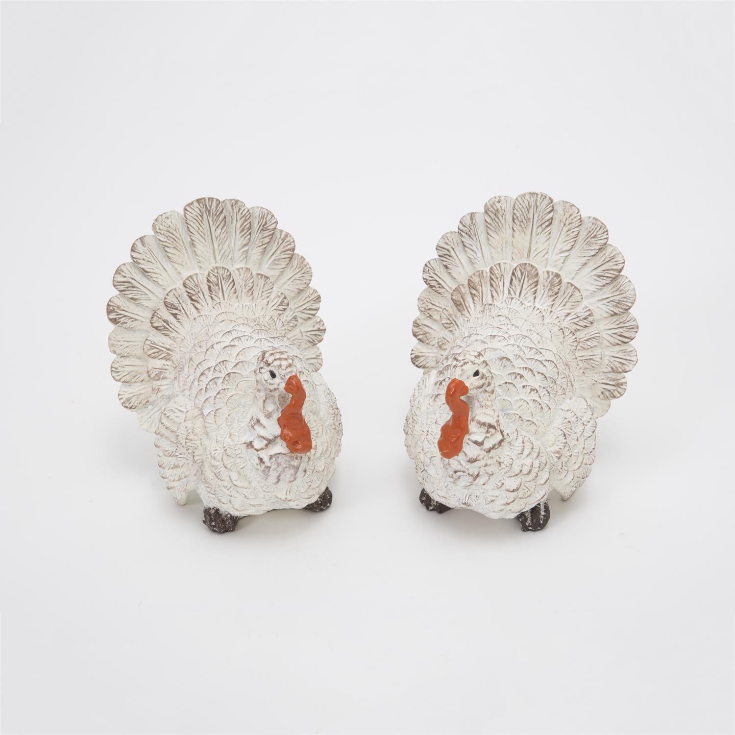 Gerson 5 in. Harvest Turkey Fall Decor - Case of 12