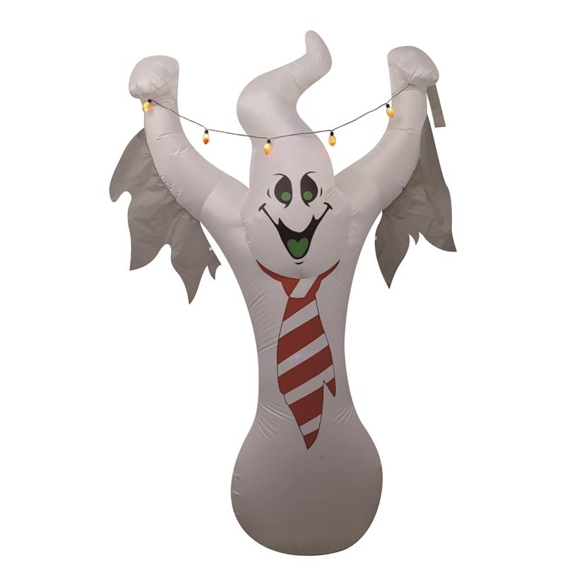 CELEBRATIONS - Celebrations 8 ft. LED Prelit Ghost with C9 Light String Inflatable
