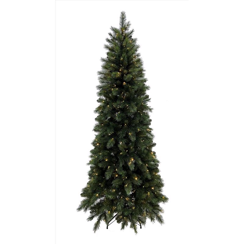 HOLIDAY BRIGHT LIGHTS - Holiday Bright Lights 1-2 Tree 7 ft. Slim LED 400 ct Arcadia Classic Color Changing Christmas Tree