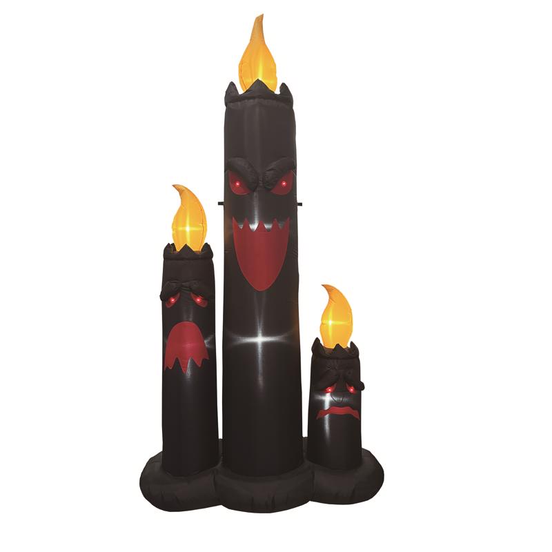 CELEBRATIONS - Celebrations 9 ft. Prelit Spooky Candles Inflatable