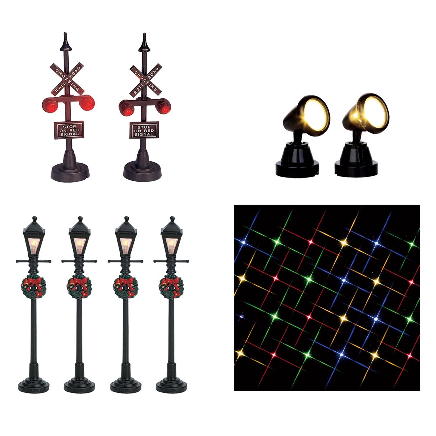Lemax Christmas Light Village Accessories - Case of 12