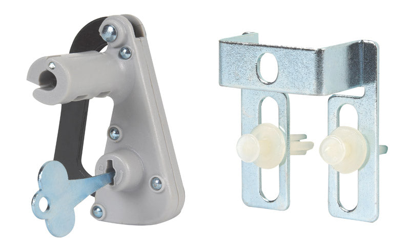 SOUTHERN IMPERIAL - Southern Imperial Galvanized Gray Peg Hook Locks 10 pk - Case of 10