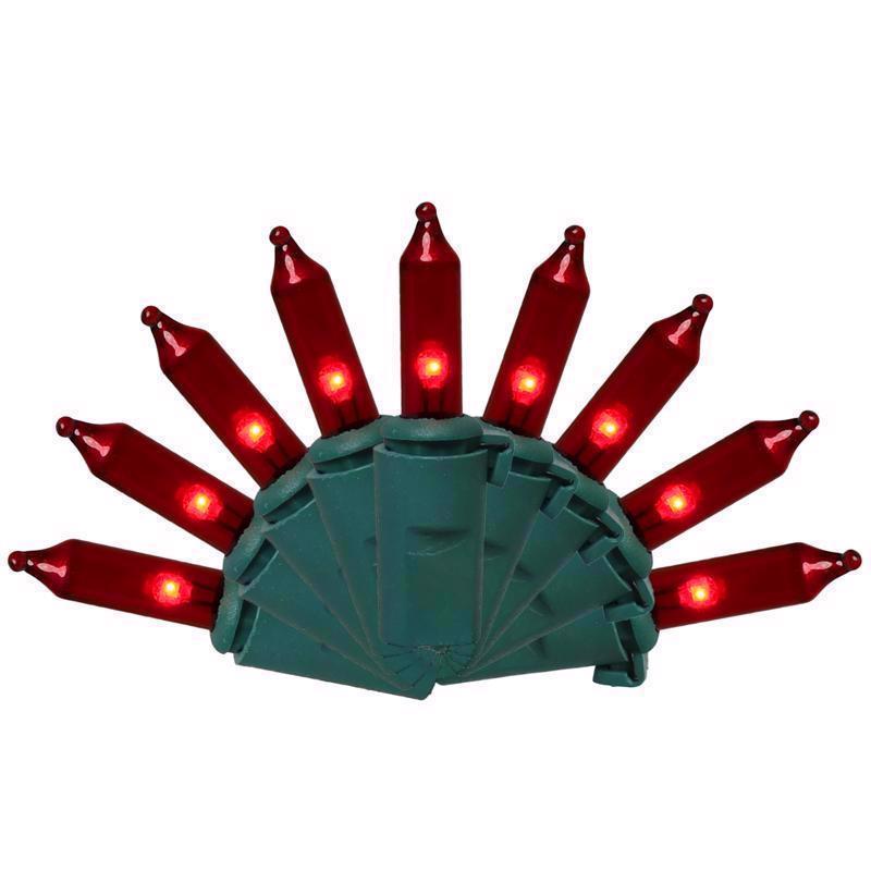 CELEBRATIONS - Celebrations Classic LED T5 Red 100 ct String Christmas Lights 24.75 ft.