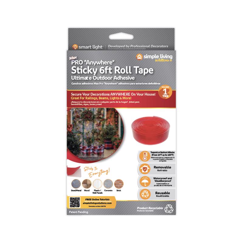 SIMPLE LIVING SOLUTIONS - Simple Living Solutions Sticky Roll Tape 1 pk