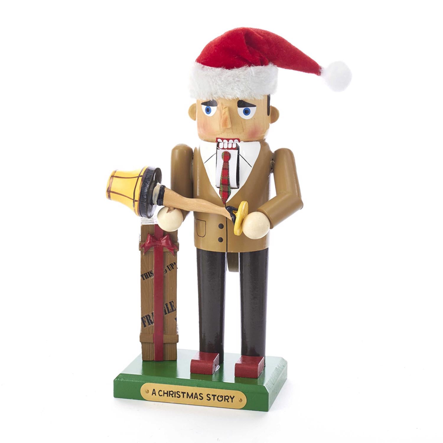 Kurt S. Adler Christmas Story Mr. Parker with Leg Lamp Nutcracker 11 in. - Case of 8
