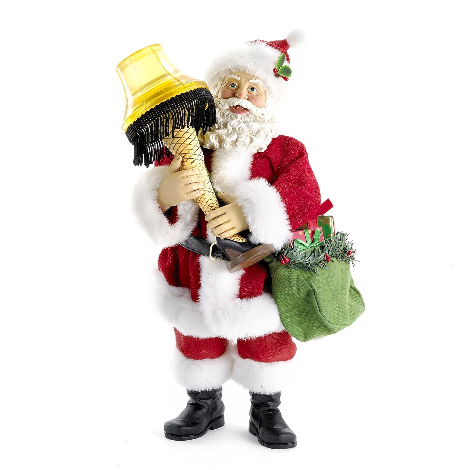 Kurt S. Adler LED Santa with Leg Lamp Table Decor 10 in. - Case of 6