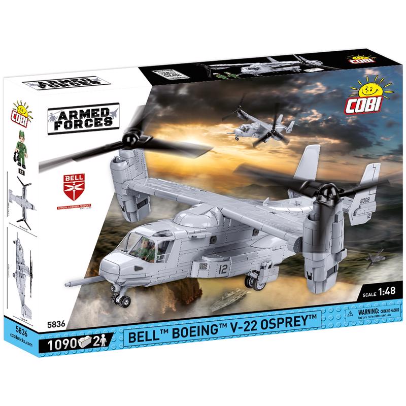 COBI - COBI Bell-Boeing V-22 Helicopter Block Set White 1090 pc