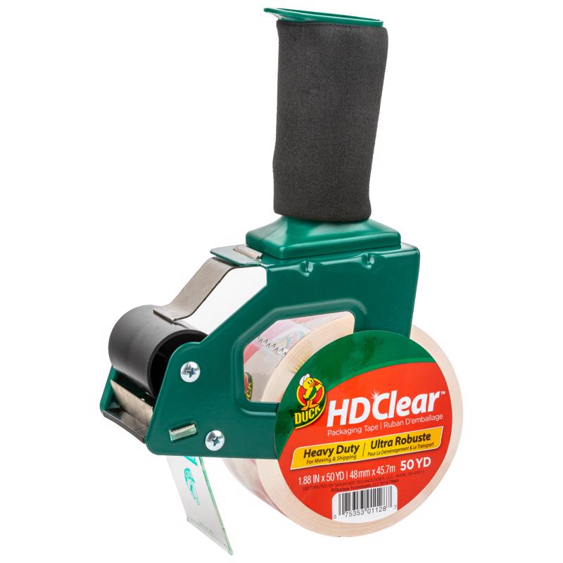 DUCK BRAND - Duck HD Clear 1.88 in. W X 50 yd L Dispenser w/Packing Tape