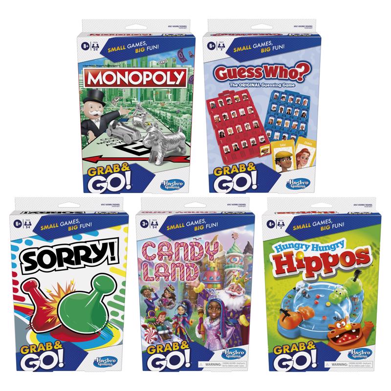 HASBRO - Hasbro Assorted Grab and Go Games
