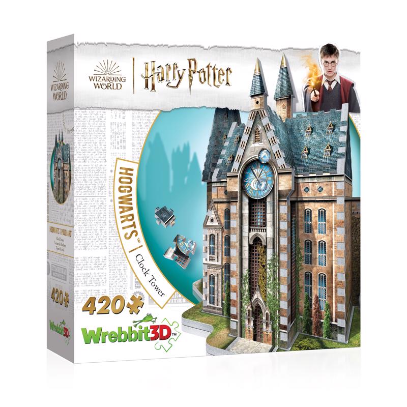WREBBIT3D - Wrebbit3D Harry Potter The Clock Tower 3D Jigsaw Puzzle Multicolored 420 pc