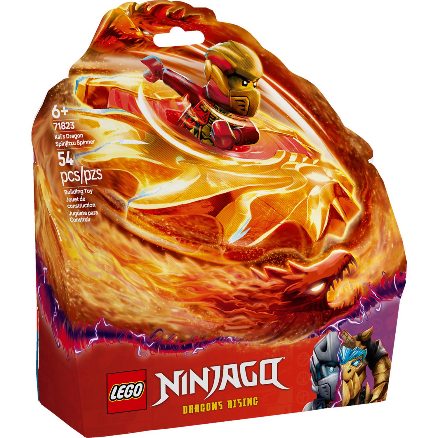 LEGO Ninjago Kai's Dragon Spinjitzu Spinner Building Set Multi 54 pc