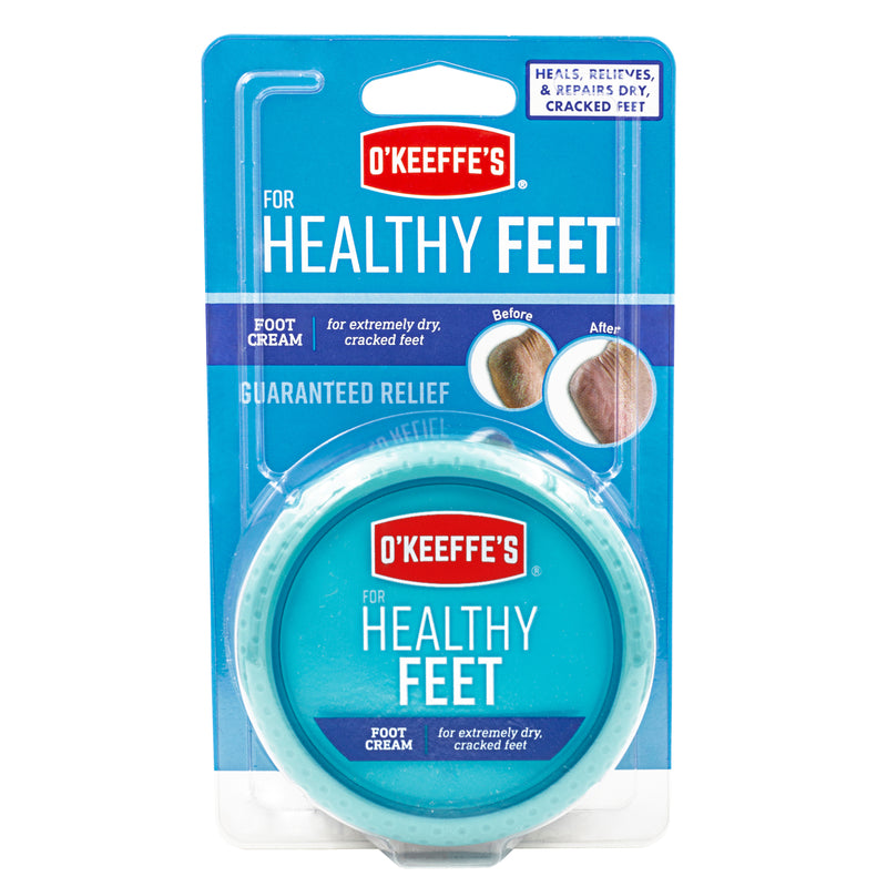 O'KEEFFE'S - O'Keeffe's Healthy Feet No Scent Foot Repair Cream 3.2 oz 1 pk - Case of 6