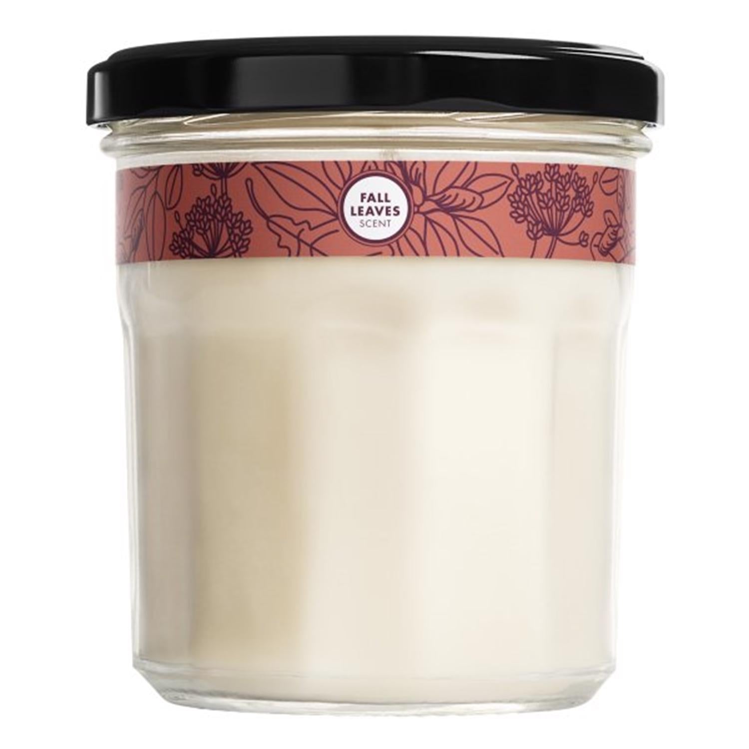 Mrs. Meyer's Clean Day White Fall Leaves Scent Candle 7.2 oz - Case of 6