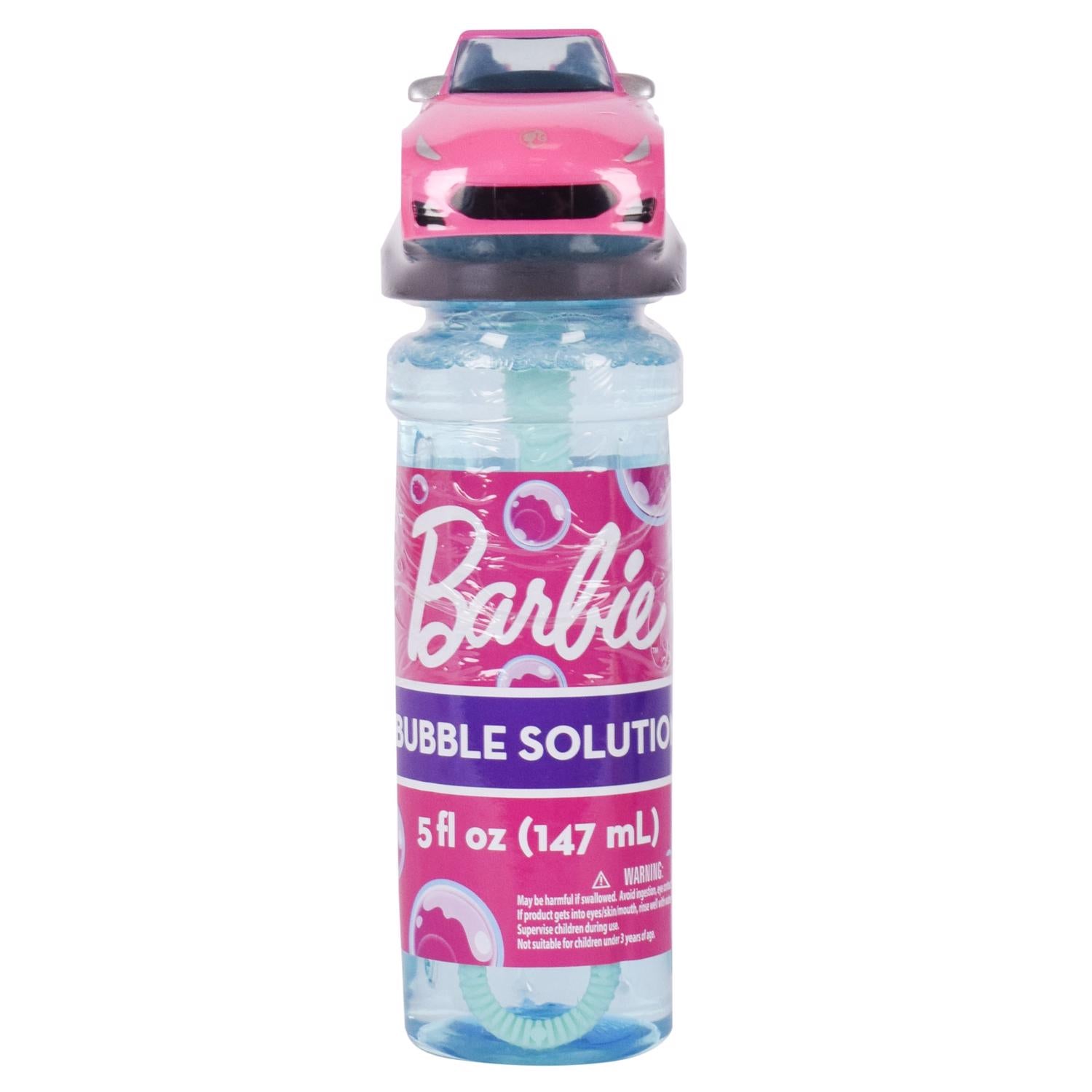 Maxx Bubbles Barbie Convertible Bubble Bottle Pink - Case of 12