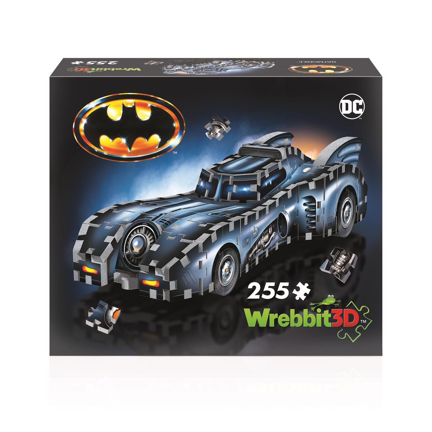 Wrebbit3D Batmobile 3D Jigsaw Puzzle Blue 255 pc