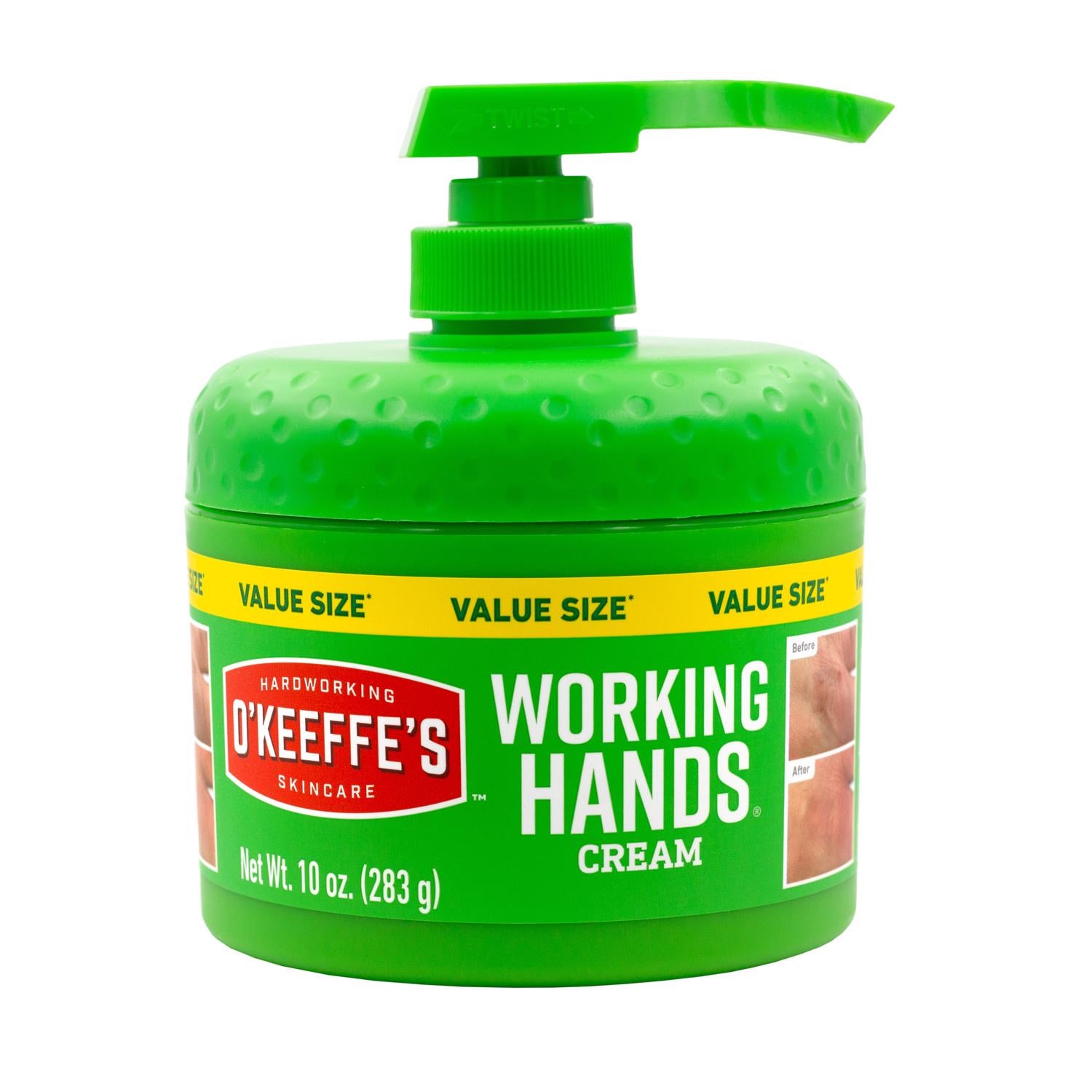 O'Keeffe's Unscented Scent Hand Cream 10 oz - Case of 2