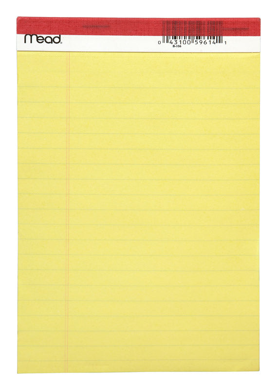 MEAD - Mead 5 in. W X 8 in. L Legal Pad 50 ct - Case of 12