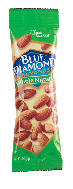 BLUE DIAMOND - Blue Diamond Whole Natural Almonds 1.5 oz Bagged - Case of 12