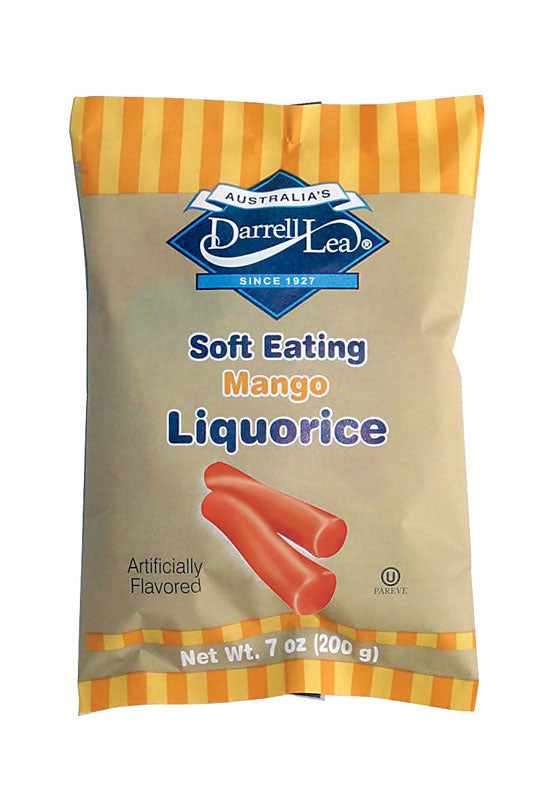 DARRELL LEA - Darrell Lea Mango Licorice 7 oz - Case of 8