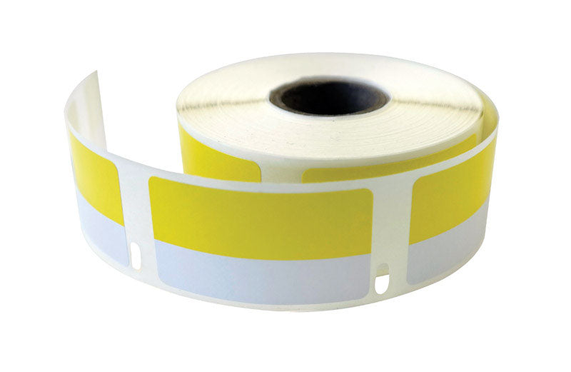 CENTURION, INC. - Adhesive Backed Yellow Bin Tag Labels [CS GEN-3R]