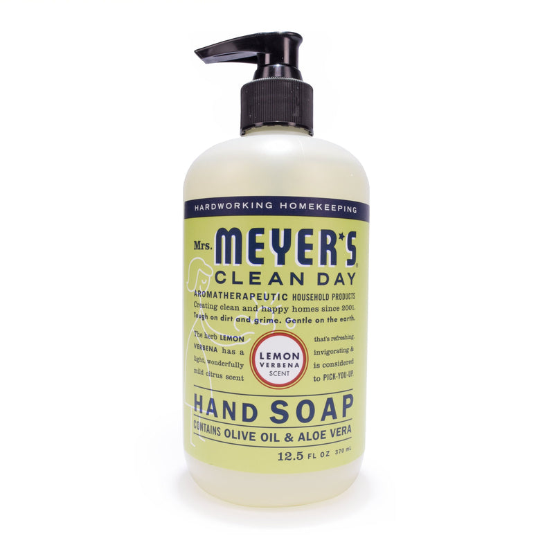 MRS. MEYER'S - Mrs. Meyer's Clean Day Organic Lemon Verbena Scent Liquid Hand Soap 12.5 oz - Case of 6