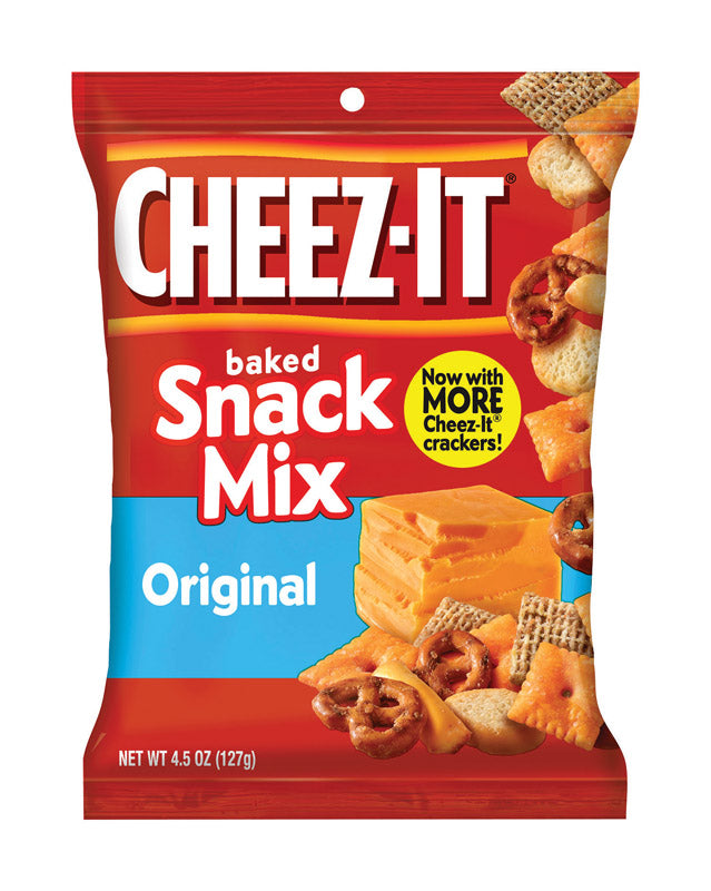 CHEEZ-IT - Cheez-It Original Snack Mix 4.75 oz Pegged - Case of 6